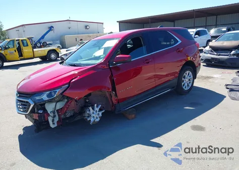 2020 Chevrolet Equinox Fwd Lt 1.5L Turbo z USA, uszkodzony, nr VIN 3GNAXKEV4LS604090